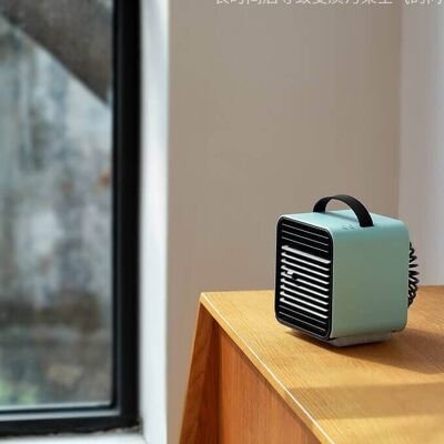 Mini Portable Negative Air Conditioning Fan - Blue
