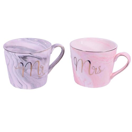 Mr & Mrs Mug Gift Set of 2 - mod5