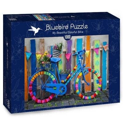 La mia bellissima bici colorata Puzzle 1000 pezzi