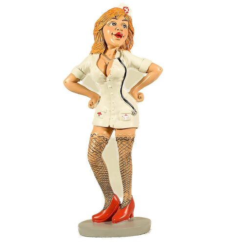 Nurse Funny Figurine 18cm