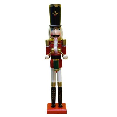 Soldat en bois Casse-Noisette Décorations de Noël Chevalier 90cm