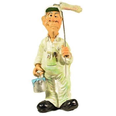 Painter Funny Figurine 17cm