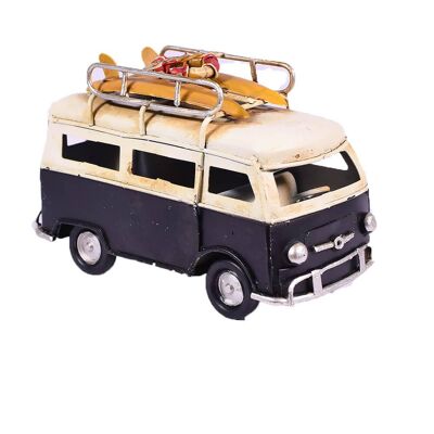Retro Black Van Miniature 11cm