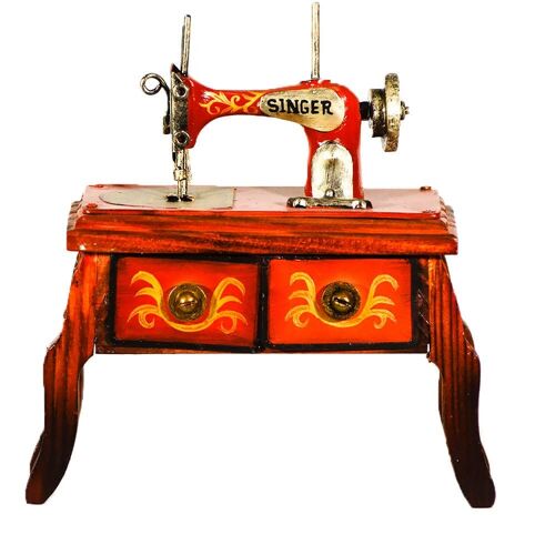 Retro Collectible Sewing Machine 15cm