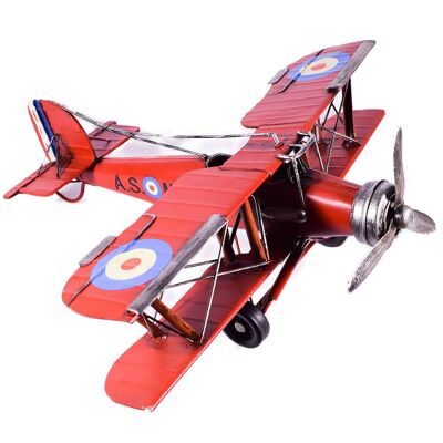 Retro Metal Airplane 35cm