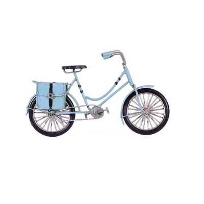 Retro Metal Turquoise Bicycle 23cm