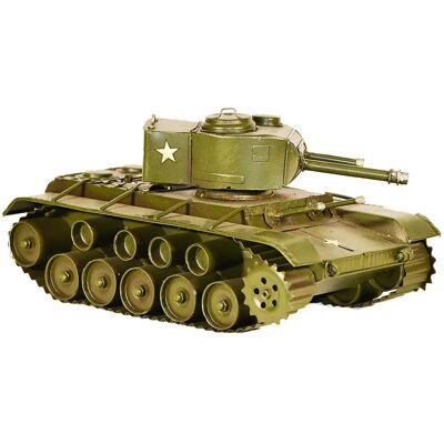 Retro Metal War Tank 26cm