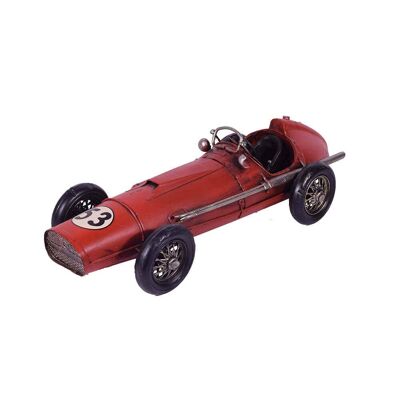 Retro Red Race Car 28cm