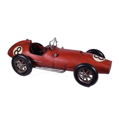 Retro Red Race Car 51cm