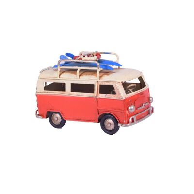 Retro Red Van Miniature 11cm