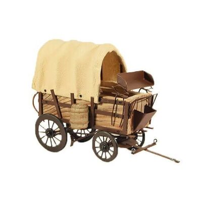 Retro Replica Metal Carriage Miniature 22.5cm