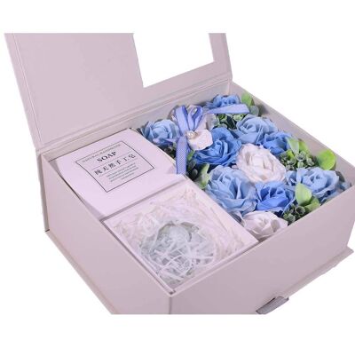 Caja de regalo de jabón de rosas - mod2