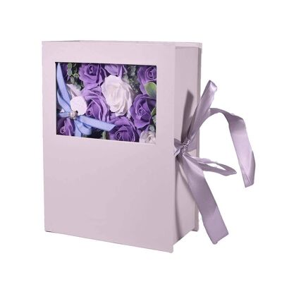 Caja de regalo de jabón de rosas - mod4