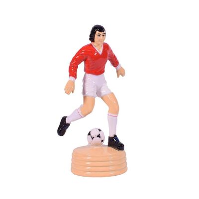 Soccer Player Die Cast Sharpener Red/White