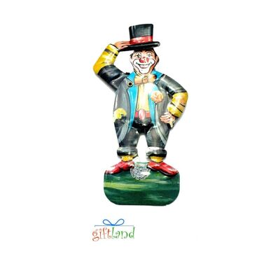 Tin Clown with Magnet
