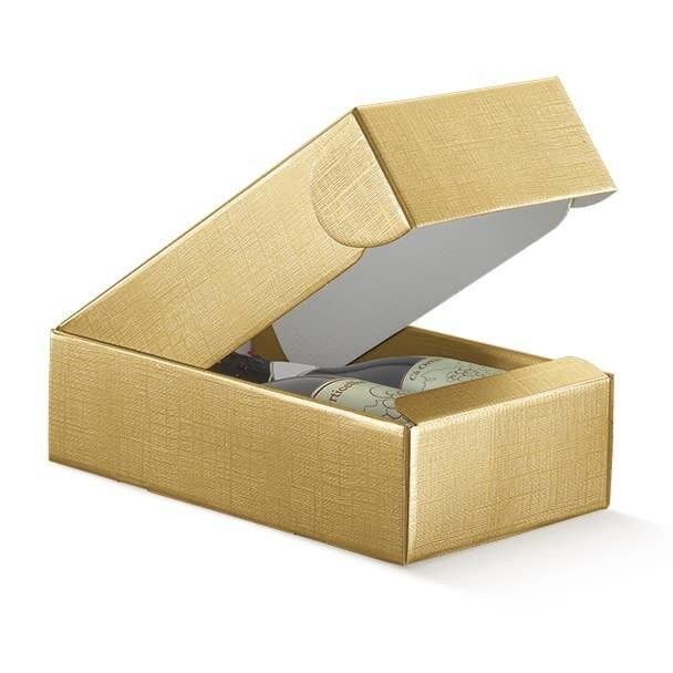 Scatola vino per 2 bottiglie