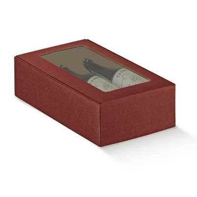 Wine Packaging Box for 2 Bottles - mod4