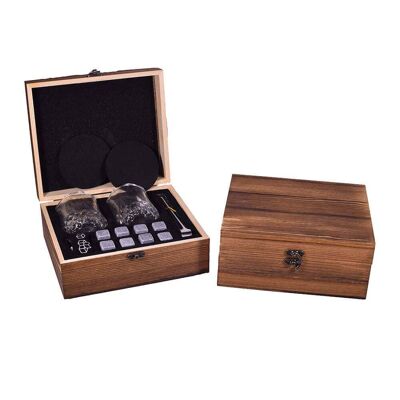 Caja Regalo Piedras Vino Whisky - mod2