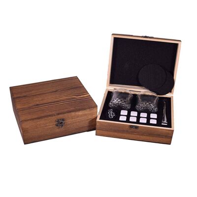 Geschenkbox mit Wein-Whisky-Steinen - mod3