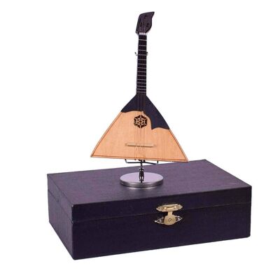 Wooden Balalaika Miniature 16cm