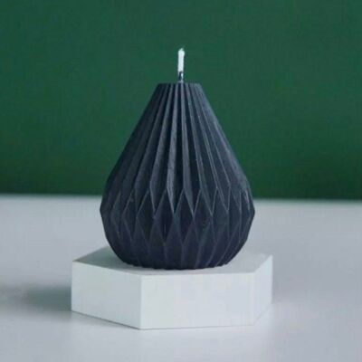 Wax play safe Pear Shape lantern Candle