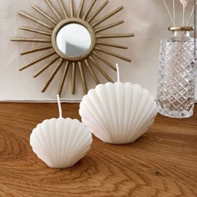 Small Sea Shell Candle