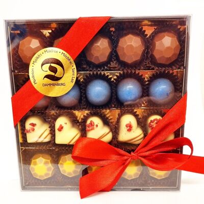 Vegan, soy-free praline assortment 8x280g