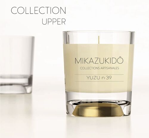 UPPER COLLECTION SCENTED CANDLES - YUZU n39 - 300g coconut wax