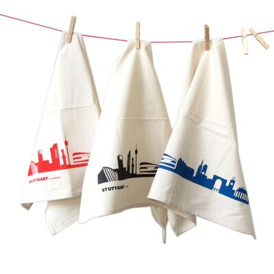 Stuttgart tea towel. 3 colors