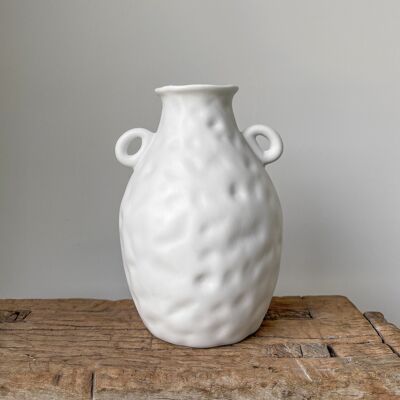 Athena' Hand Sculpted Vase