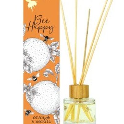 Bee Happy Orange & Néroli Petit Testeur de Bougie Parfumée
