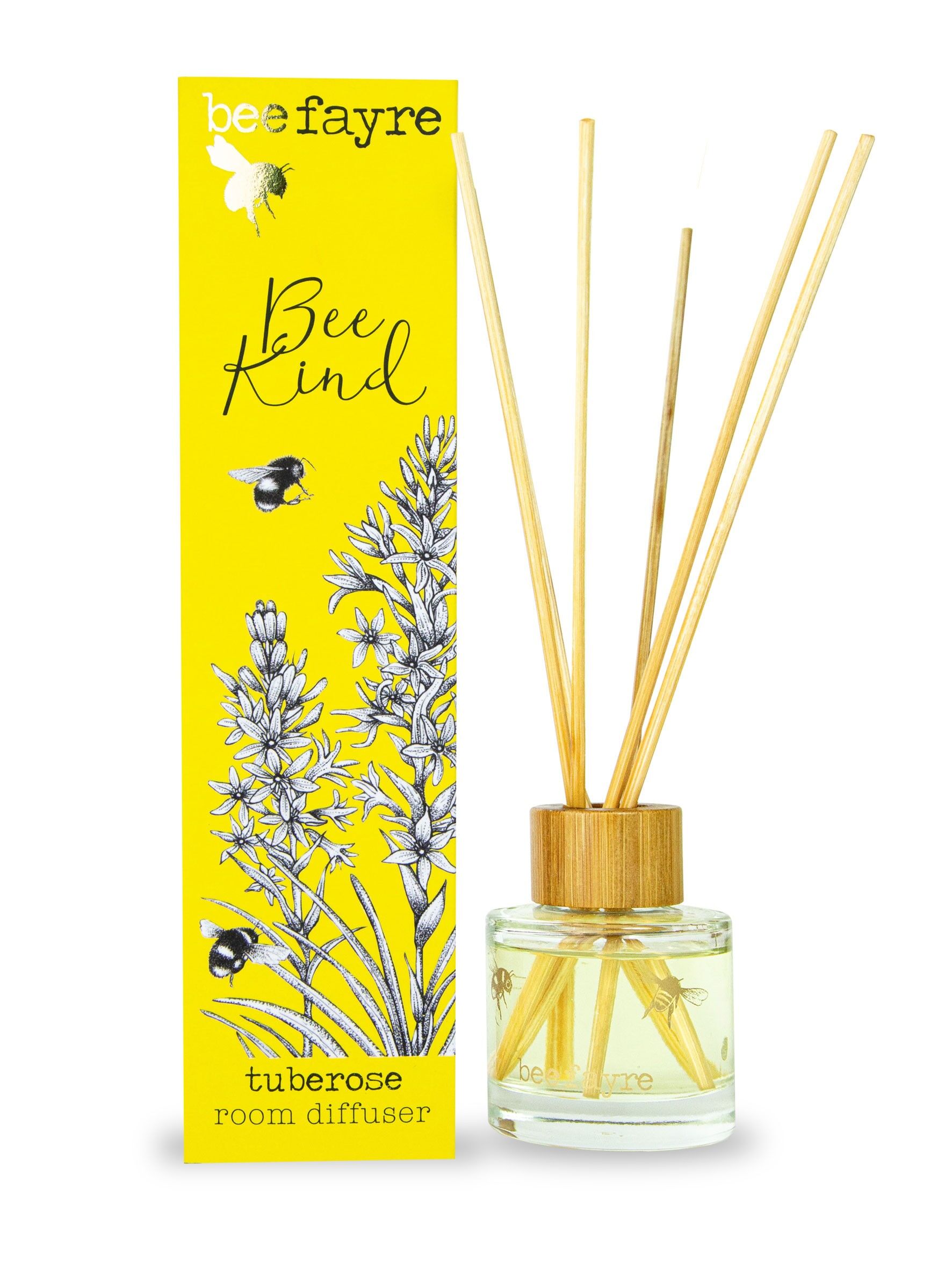 Bee Kind Tuberose Reed Diffuser-Tester