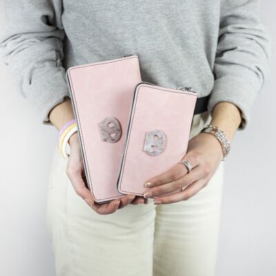 Sommer-Maxi-Brieftasche - Pink