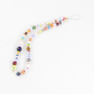 Colored Mobile Phone Lanyard - Full Love