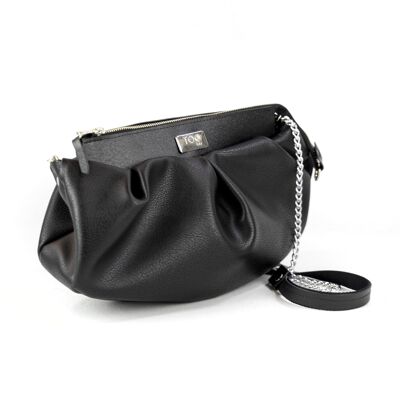 Soft Vegan Clutch Bag with Cloud Shoulder Strap