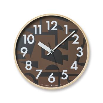 Horloge AWA Noyama / brun