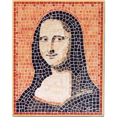 Mosaïque Mona Lisa - Pierre