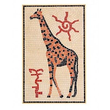 Mosaïque Girafe - Pierre