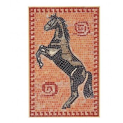 Mosaico Cavallo 1- Pietra