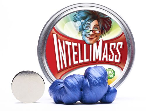 INTELLIMASS - Ferromagnetic Blue with neodymium magnet
