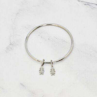 Tassel bangle 2 steel girls