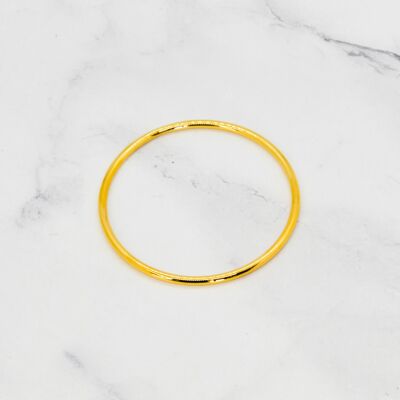 Bangle only golden steel