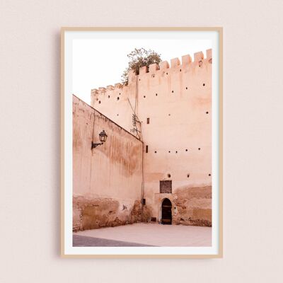 Affiche / Photographie - Ancienne Médina | Meknès Maroc 30x40cm