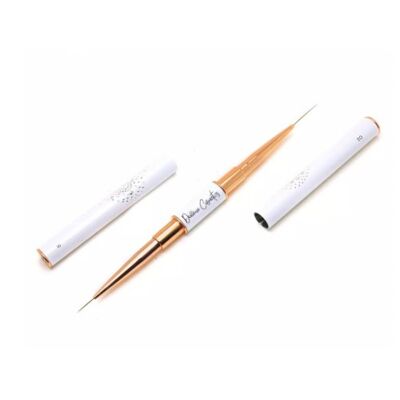 NailArt Pinsel Double FINELINER - ROSEGOLD 10/20MM