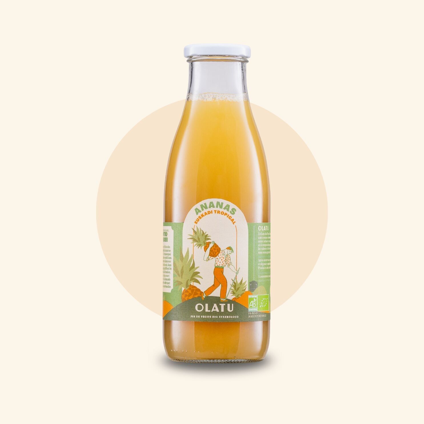 Topaketa - Jus d'ananas Bio 75cl