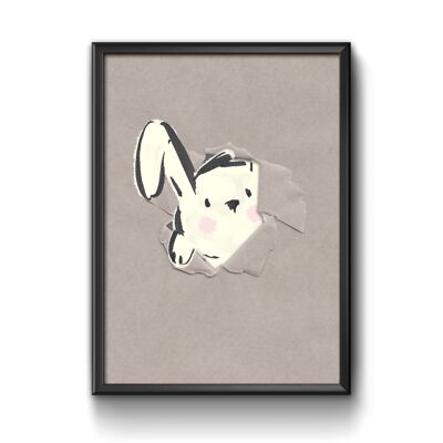 Bunny Print - A4