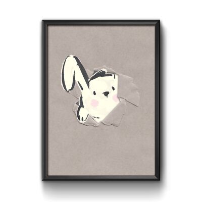 Bunny Print - A3