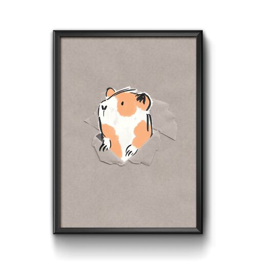 Guinea Pig Print - A4