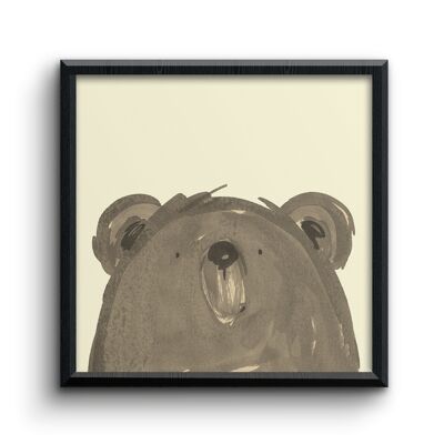 Impresión de oso