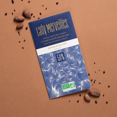 Chocolat LAIT NATURE 50%DE CACAO